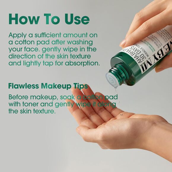 SOME BY MI AHA BHA PHA 30 Days Miracle Toner 150ml | Exfoliating, Pore Care New - Picture 8 of 10